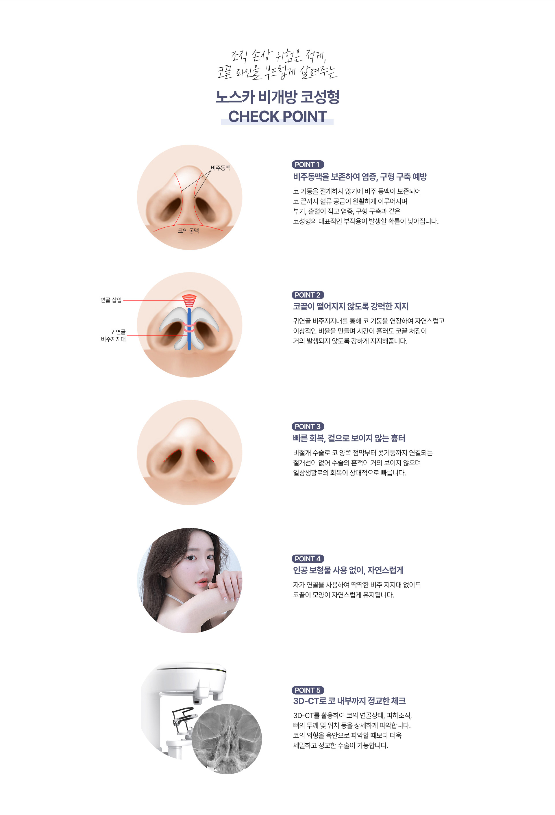 노스카 비개방 코성형